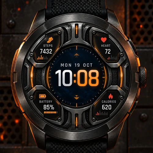Midnight Foundry watchface