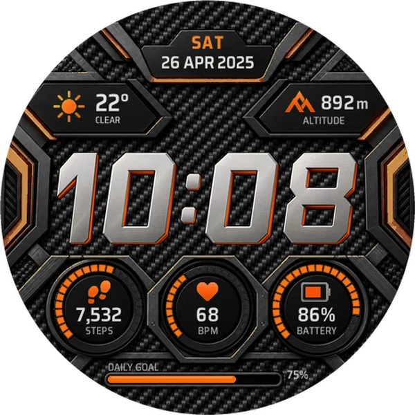 Carbon Apex cadran