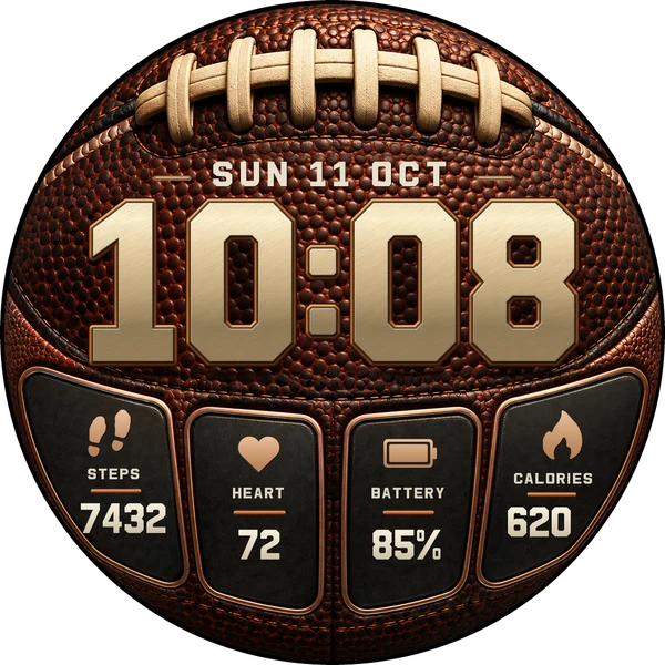 Gridiron Forge watchface