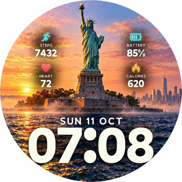 Liberty Horizon watchface