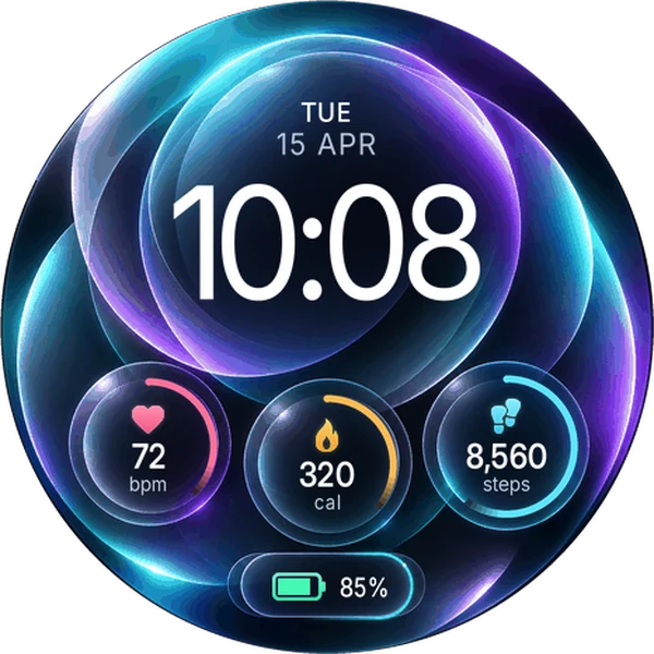 Prism Halo Zifferblatt