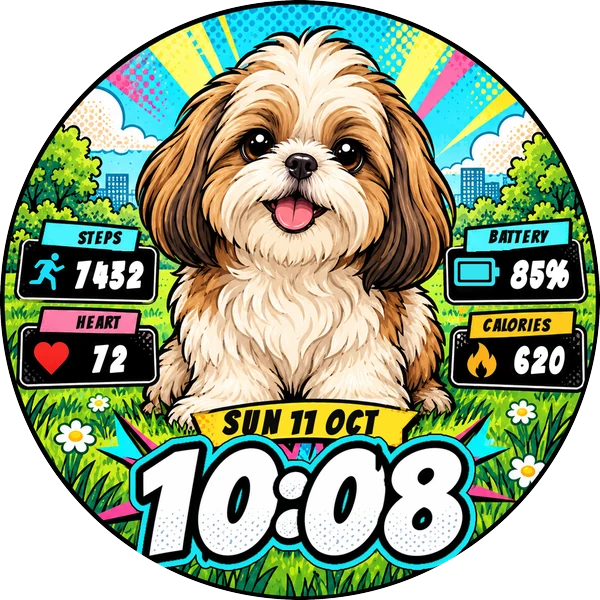 Shih Tzu Spark cadran