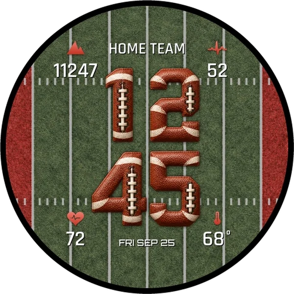 Touchdown watchface